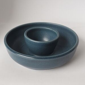 Signed Studio Pottery Olive Serving Bowl Village Pottery PEI Canada